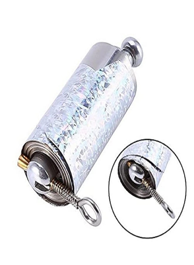 Mamadev®:- Metal Appearing Cane Magic Toy Metal High Elasticity Steel Silver Appearing Cane Magic Toy Magic Tricks(1pis)(Multi Color) - Image 2